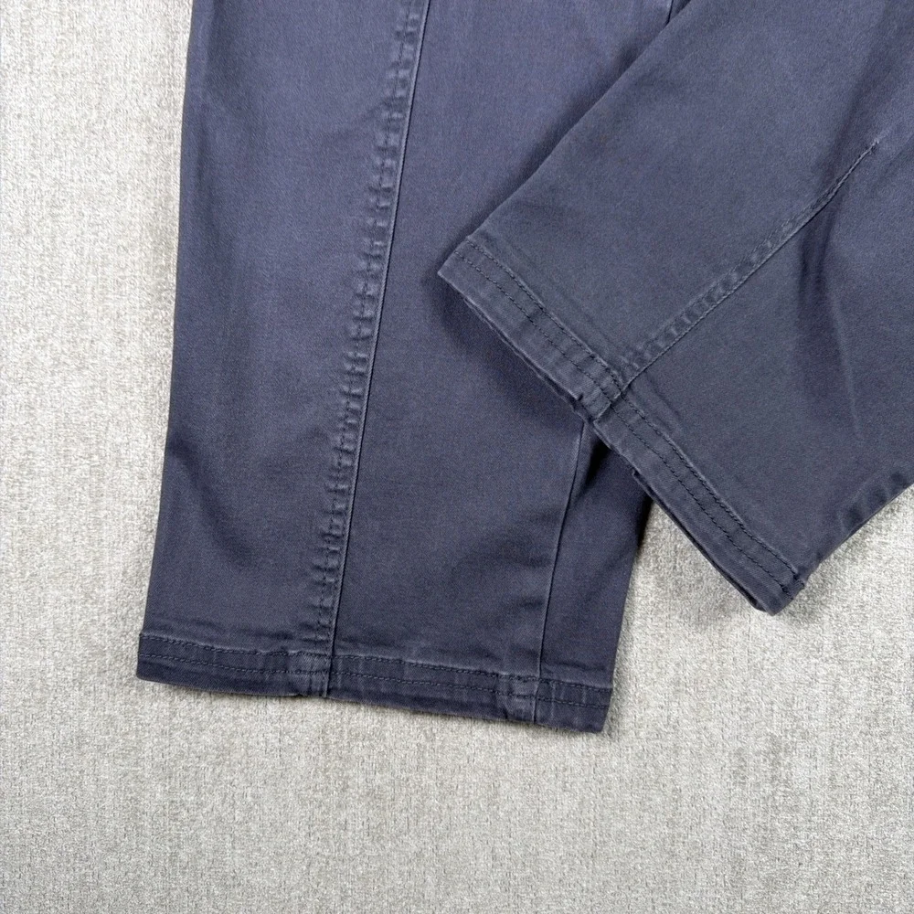 Democracy Pants Women Size 16W Gray Ab Solution Straight Utility Double Knee